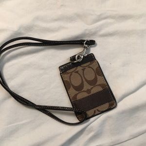 Coach Luggage Tag